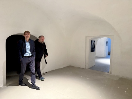 Novinarska konferenca pred abonmajsko sezono in FSJ Jazz Ravne novi klubski prostori v dvorcu Javornik (1)